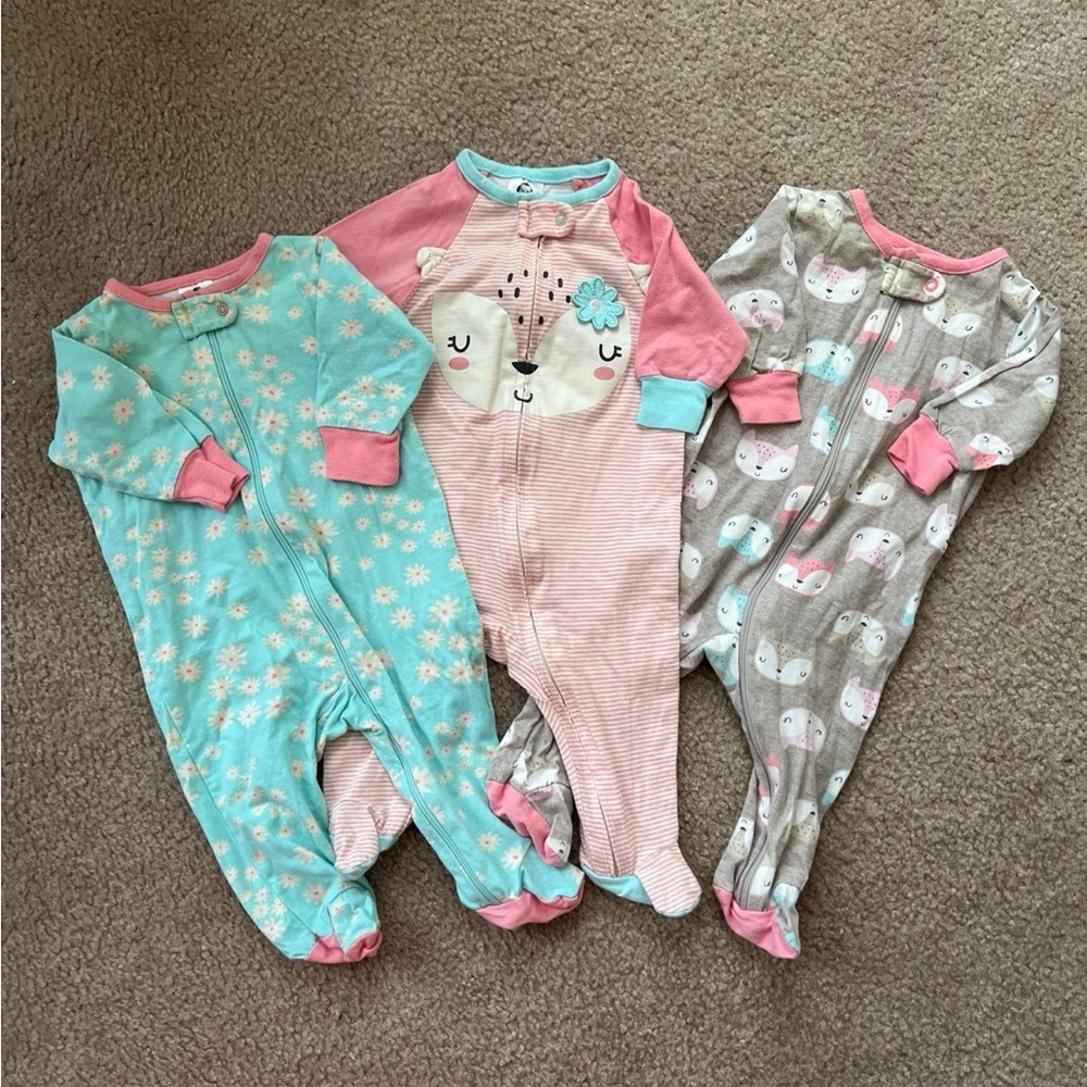 Gerber baby 0-3month sleepers